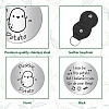 CREATCABIN Pocket Hug Token Long Distance Relationship Keepsake Keychain Making Kit DIY-CN0002-67C-3