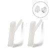 Hypoallergenic Bioceramics Zirconia Ceramic Stud Earrings EJEW-F340-04I-1