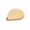 Ion Plating(IP) 304 Stainless Steel Pendants STAS-F271-05B-G-3