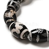 Tibetan Style dZi Beads Strands G-F726-A01-4