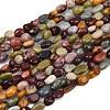 Natural Alashan Agate Beads Strands G-Q060-D19-01-2