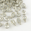 Teardrop Alloy Charms X-ZIRC-R007-038A-02-2