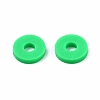 Handmade Polymer Clay Beads Strands CLAY-R089-6mm-T02B-36-4