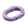Spray Painted Alloy Spring Gate Rings PALLOY-F289-02-3