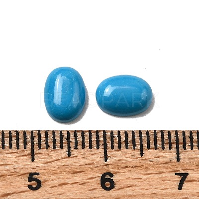 Synthetic Turquoise Cabochons G-G759-Z22-1