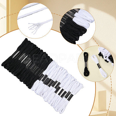 Polyester Embroidery Threads for Cross Stitch SENE-CY0001-07A-1
