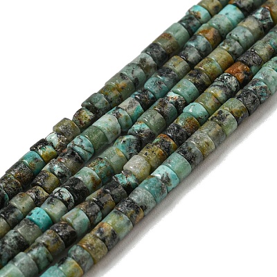 Natural African Turquoise(Jasper) Beads Strands G-C084-D03-02-1