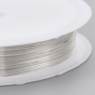 Round Copper Jewelry Wire CWIR-Q006-0.5mm-S-1