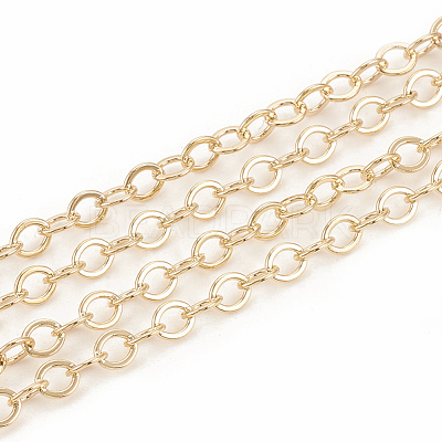 Brass Cable Chains CHC-S003-08G-1