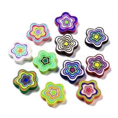 UV Plating Acrylic Beads X-MACR-K357-04-1