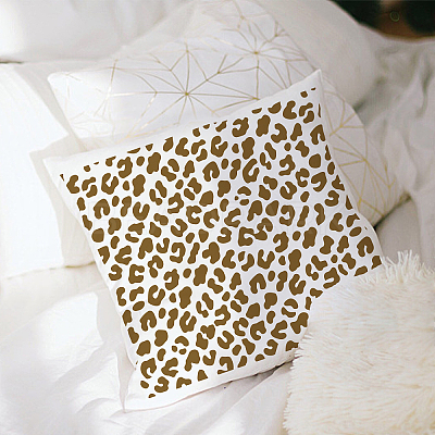 2Pcs 2 Styles PET Hollow Out Drawing Painting Stencils DIY-WH0411-050-1