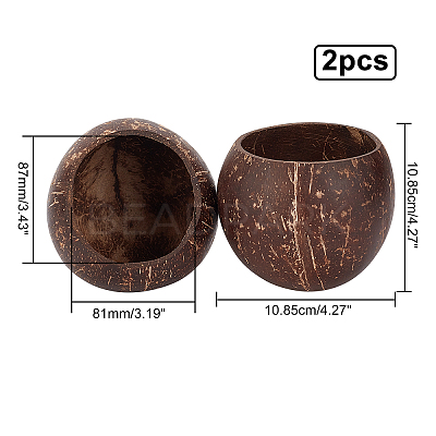 Coconut Candle Holder COCB-WH0001-01-1
