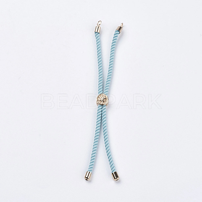Nylon Twisted Cord Bracelet Making X-MAK-F018-09G-RS-1