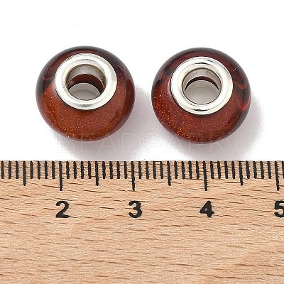 Large Hole Resin European Beads OPDL-R118-11B-1