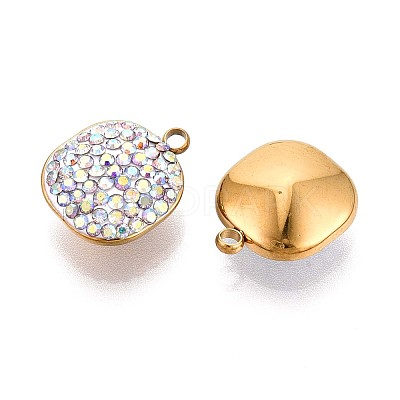 Ion Plating(IP) 201 Stainless Steel Charms STAS-N109-217B-G-1
