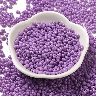 Baking Paint Glass Seed Beads SEED-K009-01B-11-1