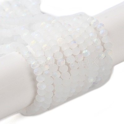 Imitation Jade Glass Beads Strands X1-EGLA-A034-J2mm-MB05-1