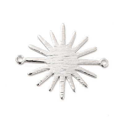 Rack Plating Brass Connector Charms KK-E067-32P-1