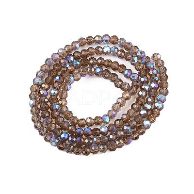 Electroplate Glass Beads Strands EGLA-A044-T2mm-L16-1