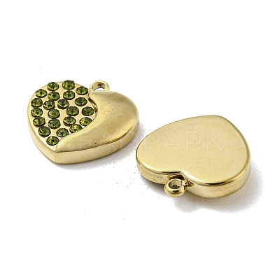 Real 14K Gold Plated 304 Stainless Steel Charms STAS-L022-063G-01-1