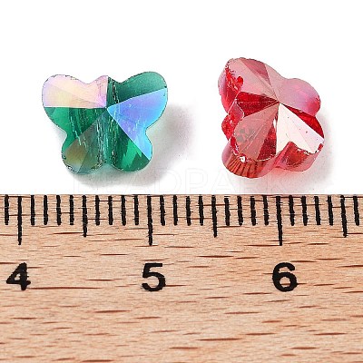 Electroplate Glass Beads EGLA-H105-02A-AB01-1