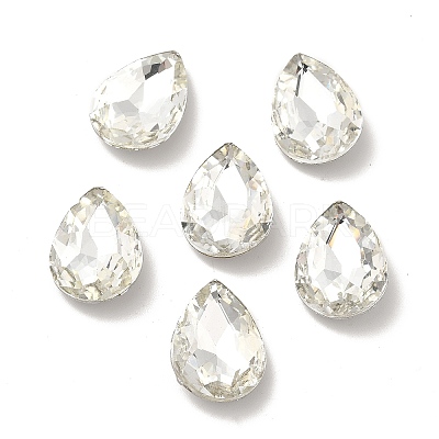 Glass Pointed Back Rhinestone X-RGLA-Q002-18-1