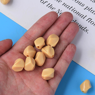 Opaque Acrylic Beads MACR-S373-140-A13-1