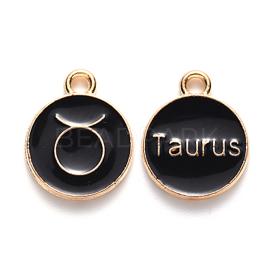 Alloy Enamel Pendants LS-ENAM-S124-01B-08C-1