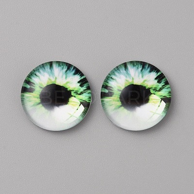 Glass Cabochons GLAA-WH0033-75E-03-1