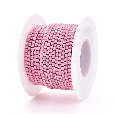 Iron Rhinestone Cup Chains CH-T006-05B-09-1