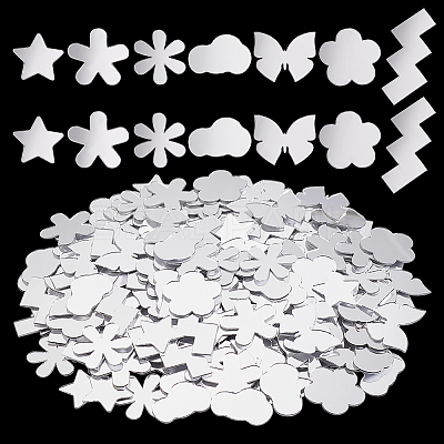 210 7 Styles Self Adhesive Acrylic Cabochons DIY-PH0023-16A-1