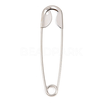 Iron Extra Large Safety Pin Brooches IFIN-P043-01P-1
