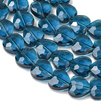 Transparent Glass Beads Strands GL-CBA7A17-03A-07-1