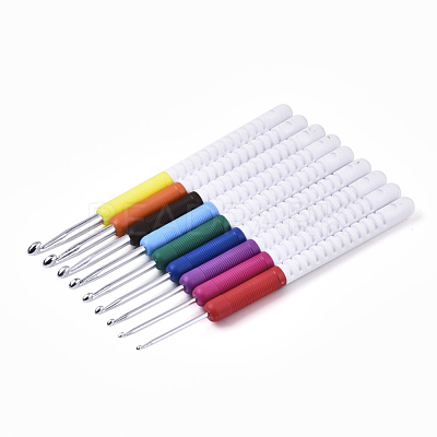 Aluminum Diverse Size Crochet Hooks Set TOOL-S015-008-1