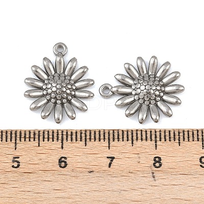 201 Stainless Steel Pendants STAS-D210-03E-P-1