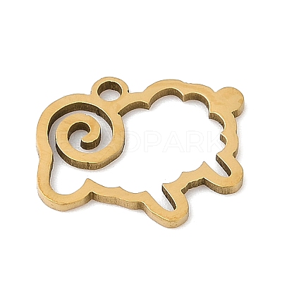 201 Stainless Steel Pendants STAS-F316-27G-1