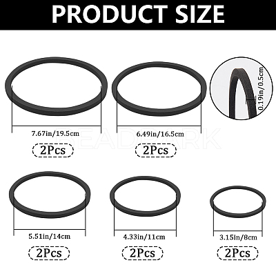 2 Sets EVA Foam Feeding Ring for Fish AJEW-CN0002-52A-1