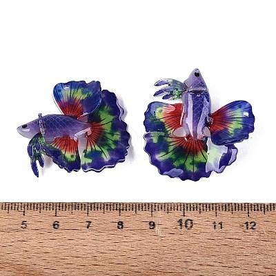 Acrylic Pendants BACR-T001-02E-1