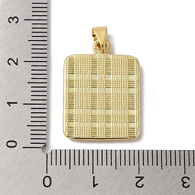 Rack Plating Brass Pendants KK-B092-42G-Z-1