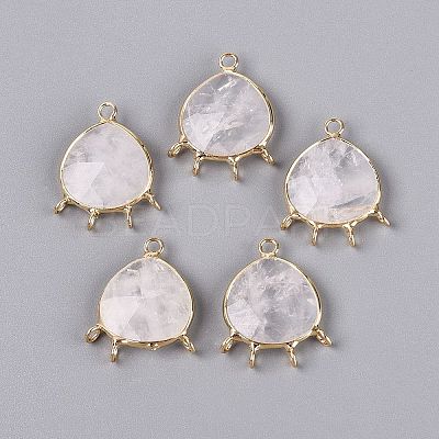 Natural Quartz Crystal Chandelier Component Links G-Q606-50G-1