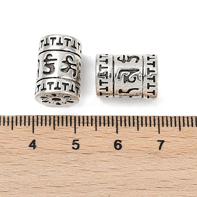 Tibetan Style Alloy Beads FIND-Z072-11AS-01-1
