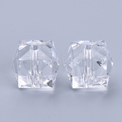 Transparent Acrylic Beads LS-TACR-Q259-6mm-V01-1