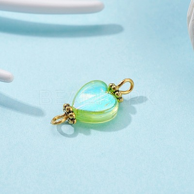 Eco-Friendly Transparent Acrylic Links Connectors PALLOY-JF00750-02-1