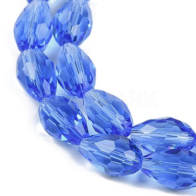 Transparent Glass Beads Strands EGLA-N013-T6mm-D10-1