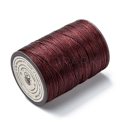 Round Waxed Polyester Thread String YC-D004-02C-131-1