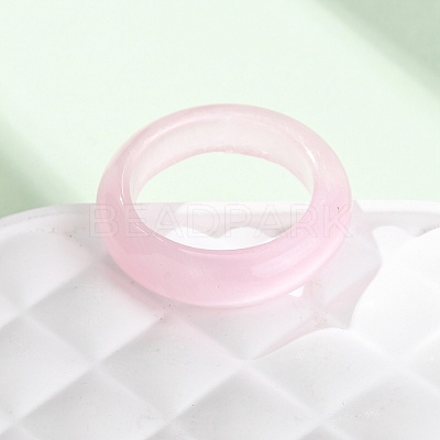 Cat Eye Finger Rings RJEW-G363-01A-13-1