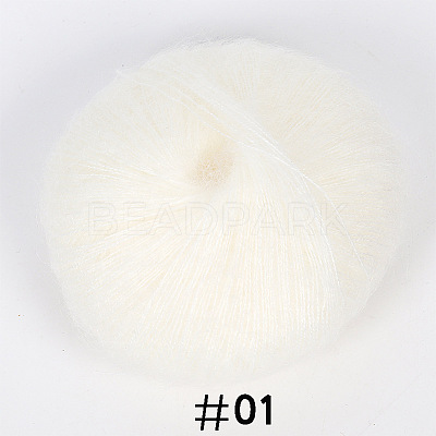 Soft Fuzzy Angora Mohair Wool Yarn PW22070121955-1