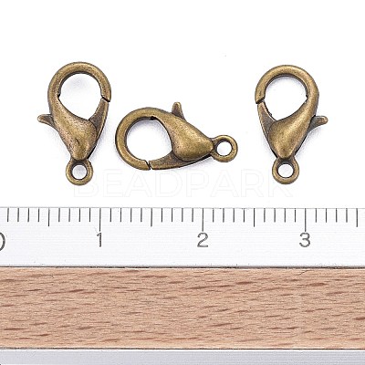 Zinc Alloy Lobster Claw Clasps E102-NFAB-1