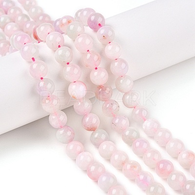 Dyed Natural White Jade Beads Strands G-T138-8mm-210-1-1