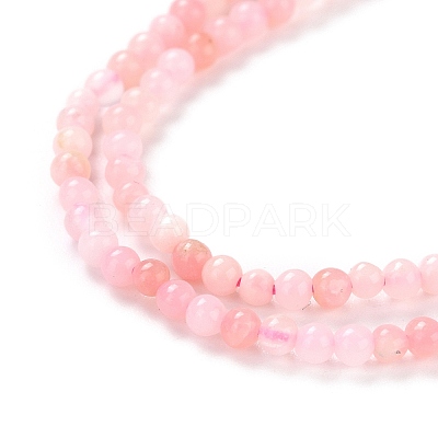 Natural Pink Opal Beads Strands G-K315-C01-A-1